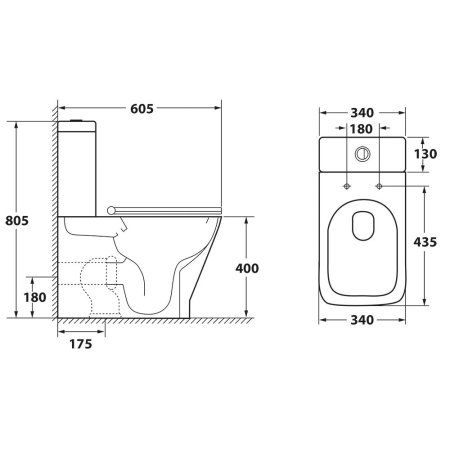 Бачок для унитаза OWL 1975 Gap OWLT200901/2