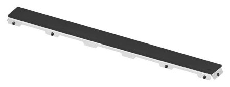 Решетка Tece TECEdrainline 600992 90 стекло черное