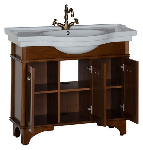 Тумба для комплекта Aquanet Николь 100 орех