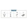 Ножки для поддона Ideal Standard Ultra Flat New T462767 хром