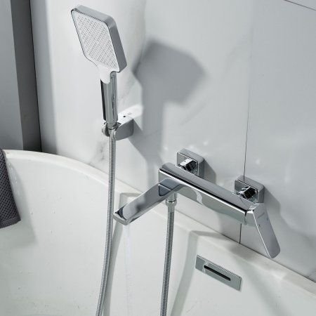 Смеситель для ванны Shevanik S9TG95ZR2, Хром