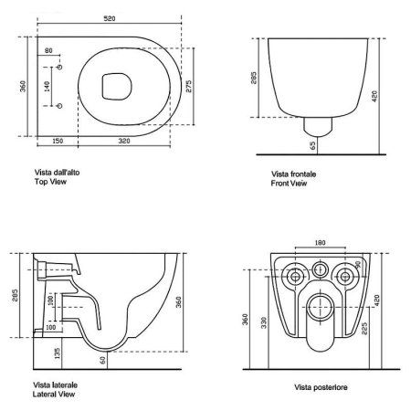 Унитаз подвесной Galassia Dream 7334MT Slim белый матовый