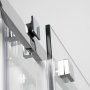 Душевая дверь WasserKRAFT 15R31 профиль хром, стекло прозрачное