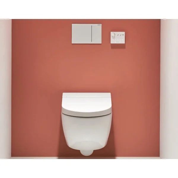 Электронный унитаз-биде подвесной Catalano CataClean 01-1111590001 безободковый, торнадо, с сиденьем микролифт, белый глянец