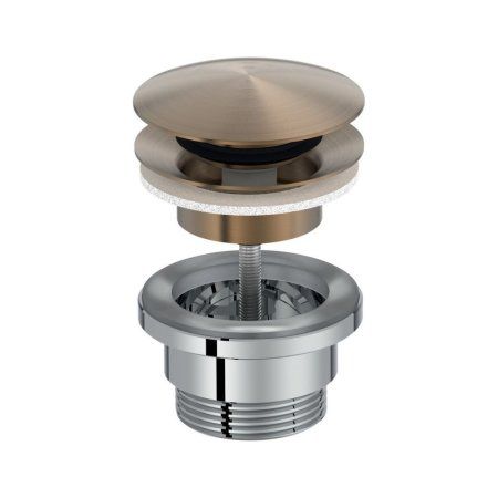 Донный клапан Jacob Delafon E30536-BCN матовое золото