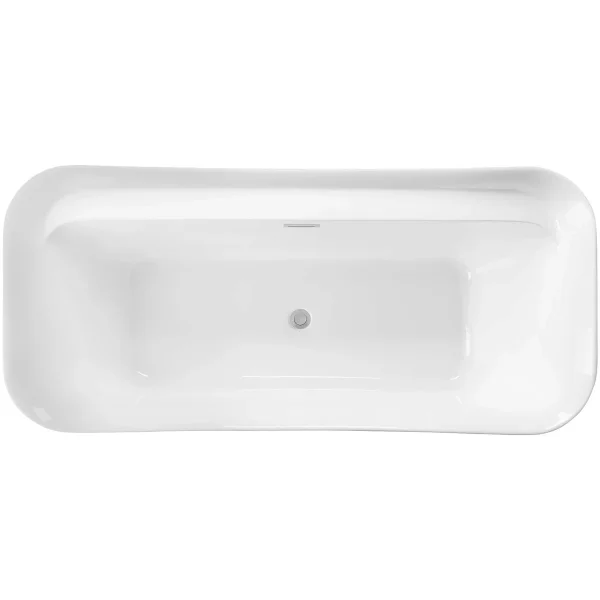 Акриловая ванна Aquatek Амадео AQ-197778 170x78 см, отдельностоящая, белый