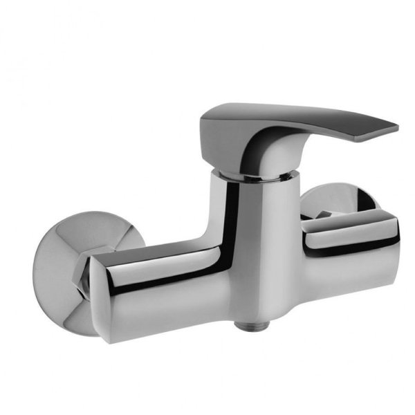 Комплект смесителя 2в1 Paini Angel ANWTCRTUSEPQT2NJ2VLN1RPTS для душа с душевой системой, хром, белый