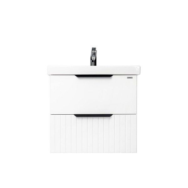 Тумба VIANT "Сицилия" MODUO 60 2 ящика подвесная белая 428x568x520 (VSIC60MDBEL-T2YP)