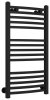 Полотенцесушитель водяной Сунержа Аркус 31-0251-8040 800x400 черный матовый