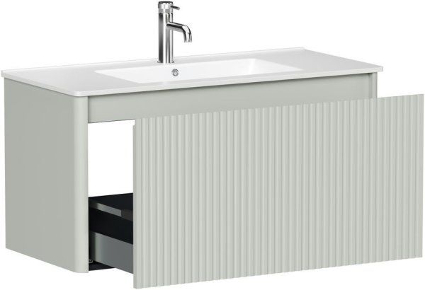 Тумба под раковину Allen Brau Gravity 100 1.370018.PWM папирус матовый