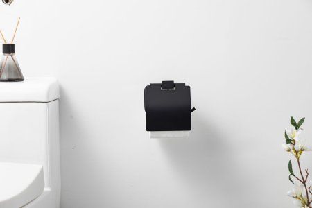 Держатель туалетной бумаги Frap F3YQ06QP03FC-6CO, черный