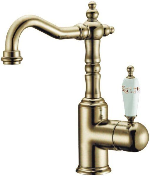 Смеситель Boheme Vogue 203-MR-B для ванны, бронза, ручка керамика Provance