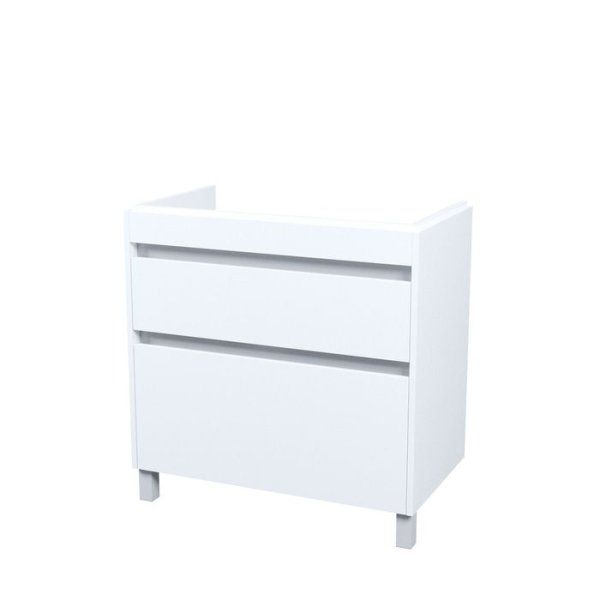 Тумба напольная, 80 см, белый, Zodiac X, IDDIS, ZDX80WFi95 подходит умыв. 4078000i28