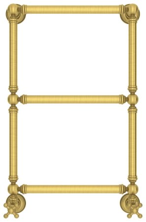 Полотенцесушитель водяной Сунержа Ренессанс 051-0280-6640 660x400 состаренная латунь