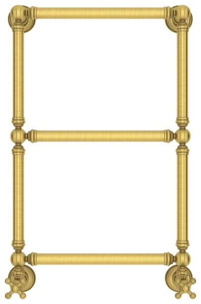 Полотенцесушитель водяной Сунержа Ренессанс 051-0280-6640 660x400 состаренная латунь