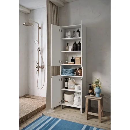 Пенал Aqwella Rodos ROD0555N напольный, белый