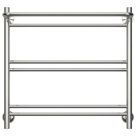 Полотенцесушитель водяной Стилье Версия-Н1 60х60 с полкой, хром