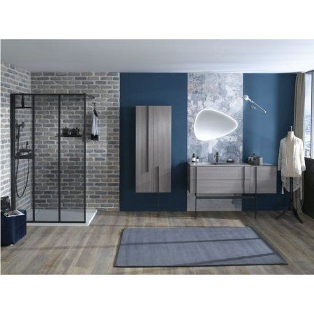 Душевая панель Jacob Delafon Nouvelle Vague E94WI30-B1 30 *200  средний модуль, прозрачное стекло