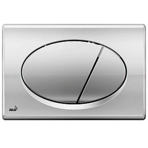 Система инсталляции для унитазов AlcaPlast Solomodul AM101/1120-3:1 RUS SET+M71 3 в 1 кнопка хром