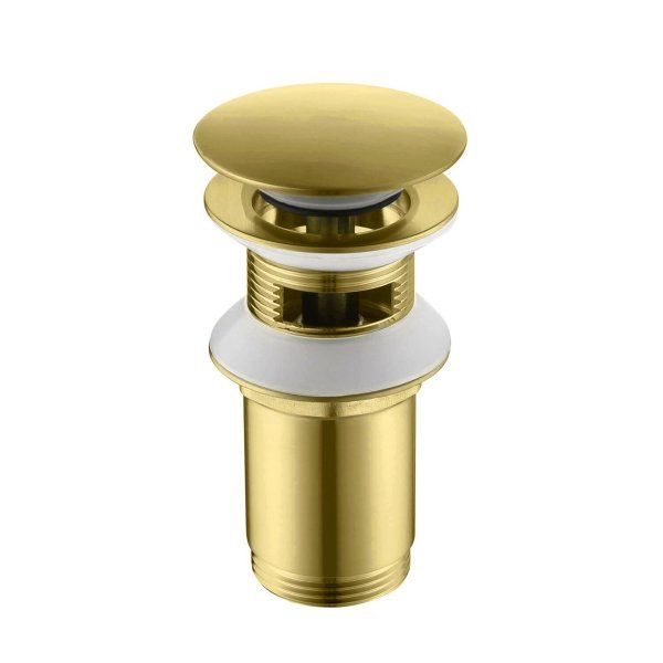 Донный клапан Timo золото шлифованное (8011/20)