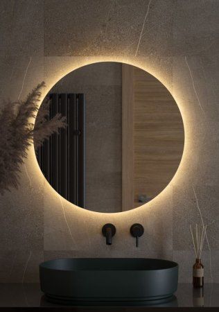 Зеркало с LED-подсветкой настенное Defesto Opti DF 2854 70x70