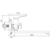 Смеситель Ledeme L2278U графит