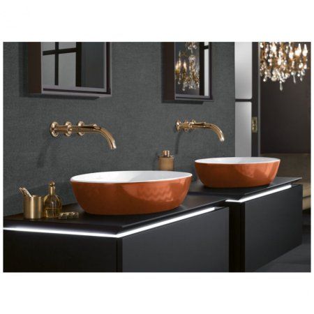 Раковина Villeroy & Boch Artis 419861BCW8 61х41 см, Rust терракотовая