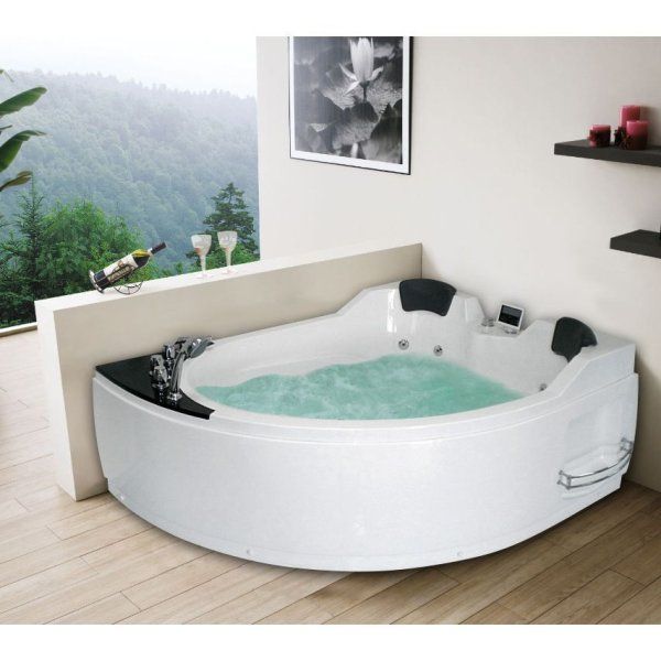 Акриловая ванна Gemy G9086 O R с гидромассажем