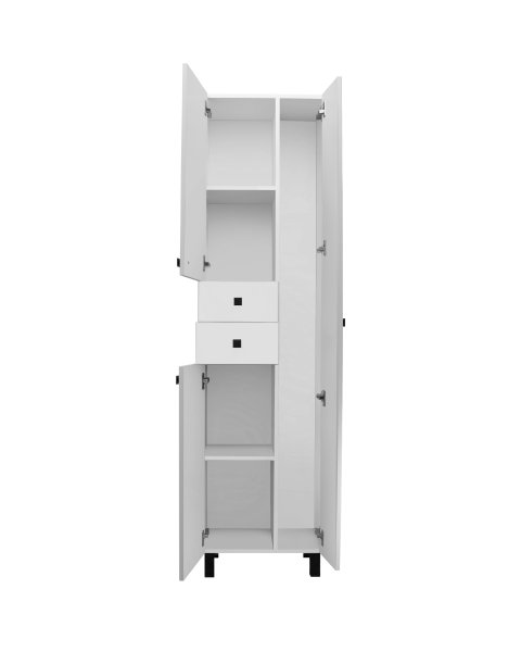 Шкаф-колонна Runo 50 правый матовый белый (00-00004892)