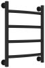 Полотенцесушитель водяной Сунержа Галант+ 31-0200-5040 500x400 черный матовый