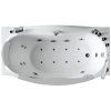 Акриловая ванна Gemy G9072 O R с гидромассажем