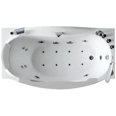 Акриловая ванна Gemy G9072 O R с гидромассажем