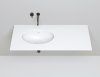 Раковина Salini Marea 12 1101109M 56x39 белый матовый