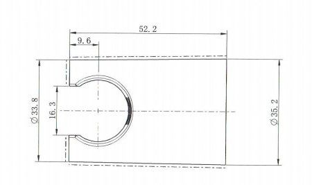 Держатель для душа Allen Brau Priority 5.31C15-MG графит браш