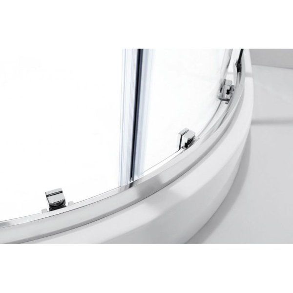 Душевой уголок Cezares Molveno MOLVENO-R-2-90-P-Cr 90 рифленое стекло, хром