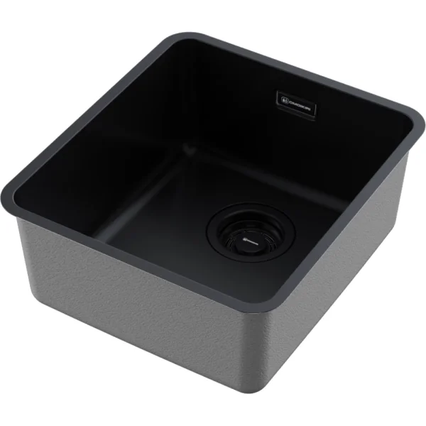 Кухонная мойка Omoikiri Omi 37-U/I Ultra-GB 4997416 37x41,5 см, графит