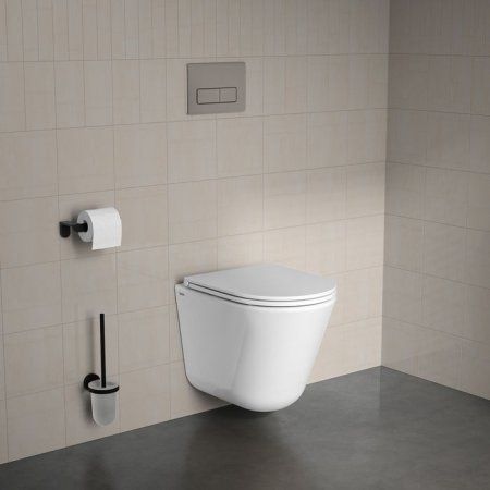 Унитаз подвесной безободковый IDDIS Ray (RAMXYRRSDSMWEiXC25ST)