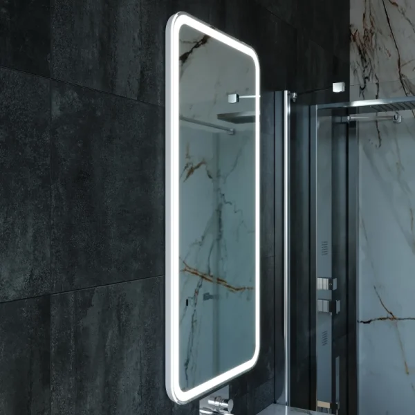 Зеркало MIXLINE "Мальта" 600*1200 (ШВ) бесконтактный сенсор,светодиодная подсветка, гор/верт крепеж (555674)