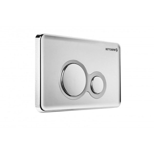 Инсталляция BETTOSERB Sava Free Standing+клавиша смыва DUO хром глянец/хром матовый (SFS40006465)