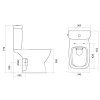 Унитаз-компакт Santek Heo Rimless 1WH302418 безободковый