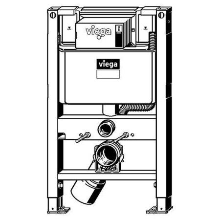 Система инсталляции для унитазов Viega Prevista Dry 772017