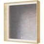 Мебель для ванной Raval Frame Fra.01.75/P/W-DS 75 подвесная, белый/дуб сонома