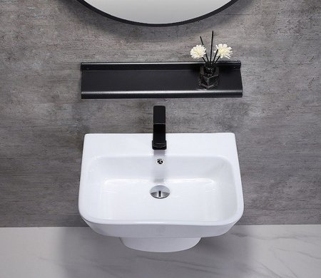 Умывальник CeramaLux NB164, Белый