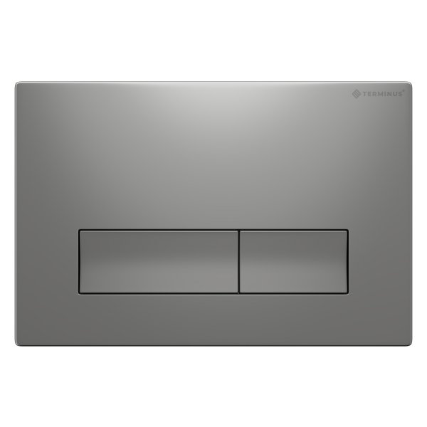 Клавиша смыва Terminus 72K24х16M, матовый хром