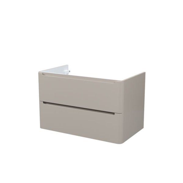 Тумба подвесная, 80 см, капучино, Edifice, IDDIS, EDIGI8ZE0CMX0iND95FS подходит умыв. 0108000i28