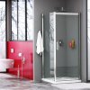 Душевой уголок WasserKRAFT 27I17 профиль хром, стекло прозрачное