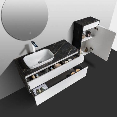 Мебель для ванной Black & White Universe U907.1200 120 белый матовый