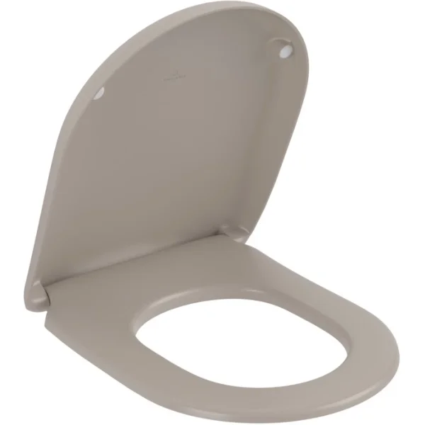 Сиденье для унитаза Villeroy & Boch Antao Almond 8M67S1AM с микролифтом, миндаль матовый