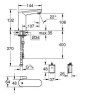 Смеситель Grohe Eurosmart Cosmopolitan E 36327001 для раковины