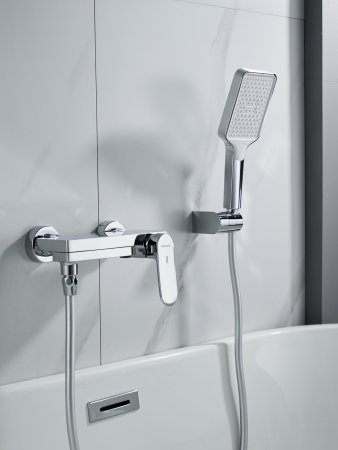 Смеситель для ванны Shevanik S4552, Хром